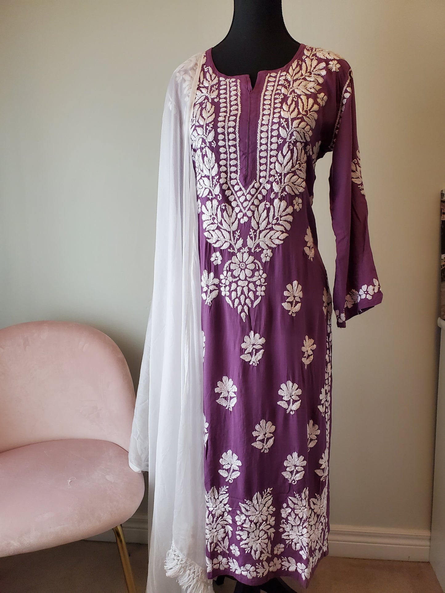 Purple Modal Kurti